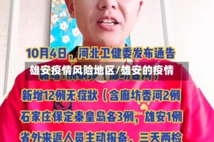 雄安疫情风险地区/雄安的疫情