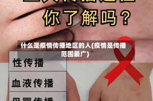 什么是疫情传播地区的人(疫情是传播范围最广)