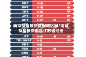 南京疫情最新数据地区图/南京疫情最新消息江苏省地图