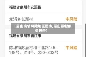 【眉山疫情风险地区图表,眉山最新疫情报告】