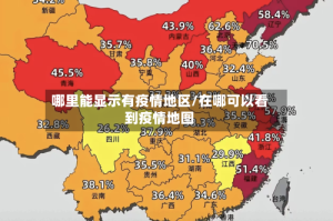 哪里能显示有疫情地区/在哪可以看到疫情地图