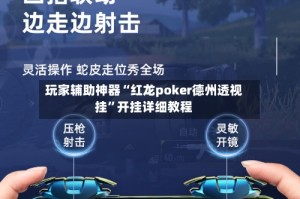 玩家辅助神器“红龙poker德州透视挂”开挂详细教程