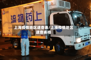 上海疫情地区速查表/上海疫情地区速查表格