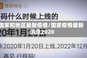 国家和地区最新疫情/国家疫情最新消息2020