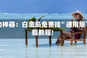 辅助神器：白金岛免费挂”通用版下载教程!