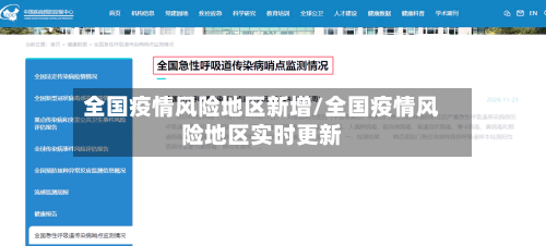 全国疫情风险地区新增/全国疫情风险地区实时更新-第2张图片