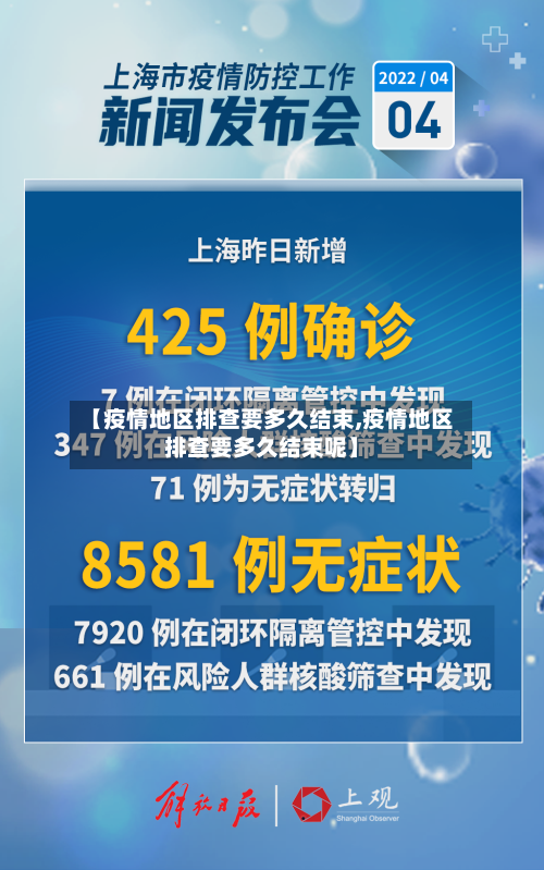 【疫情地区排查要多久结束,疫情地区排查要多久结束呢】-第2张图片
