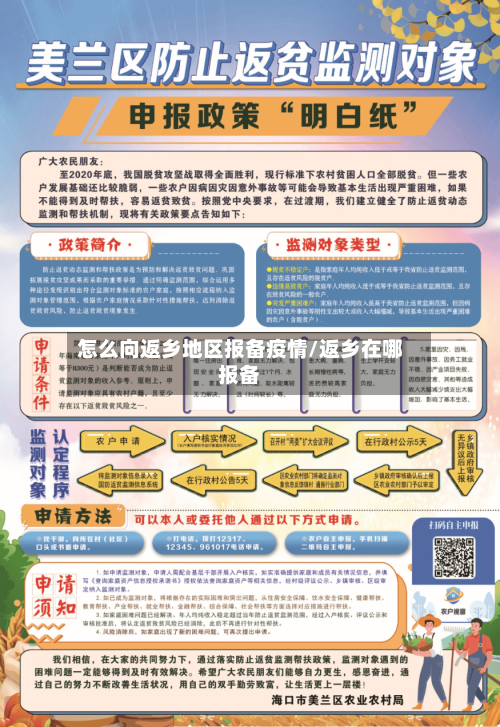 怎么向返乡地区报备疫情/返乡在哪报备-第1张图片