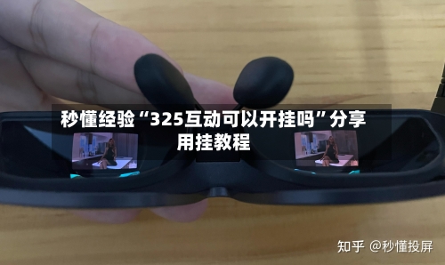 秒懂经验“325互动可以开挂吗”分享用挂教程-第3张图片