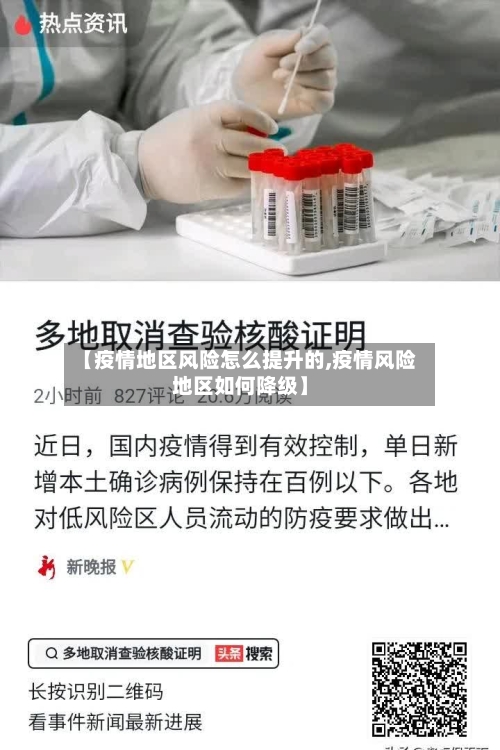 【疫情地区风险怎么提升的,疫情风险地区如何降级】-第1张图片