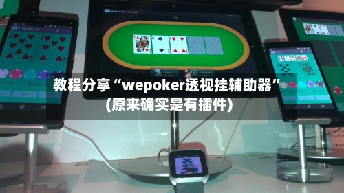教程分享“wepoker透视挂辅助器”(原来确实是有插件)-第3张图片