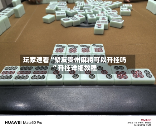 玩家速看“聚友贵州麻将可以开挂吗”开挂详细教程-第1张图片