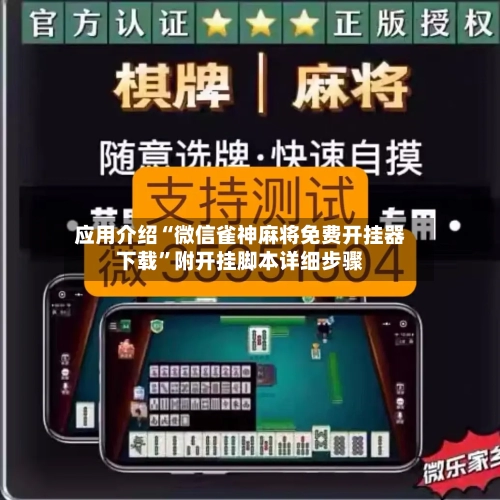 应用介绍“微信雀神麻将免费开挂器下载”附开挂脚本详细步骤-第2张图片