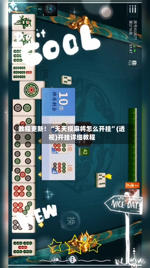 教程更新！“天天摸麻将怎么开挂”(透视)开挂详细教程-第1张图片