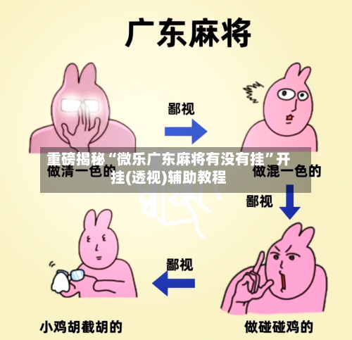 重磅揭秘“微乐广东麻将有没有挂”开挂(透视)辅助教程-第1张图片