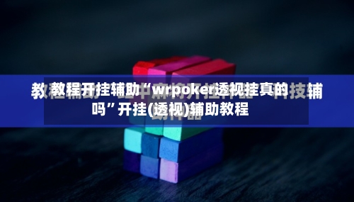 教程开挂辅助“wrpoker透视挂真的吗”开挂(透视)辅助教程-第1张图片