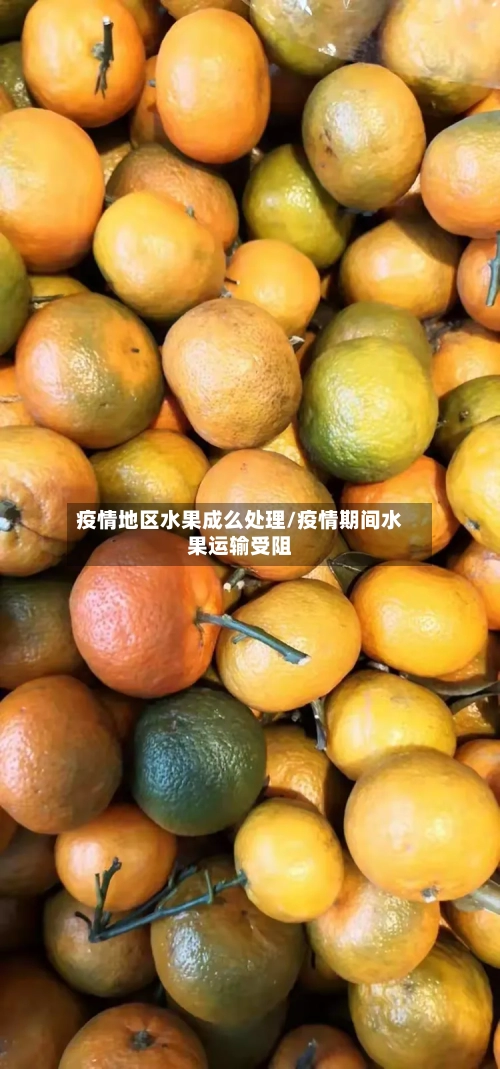 疫情地区水果成么处理/疫情期间水果运输受阻-第3张图片