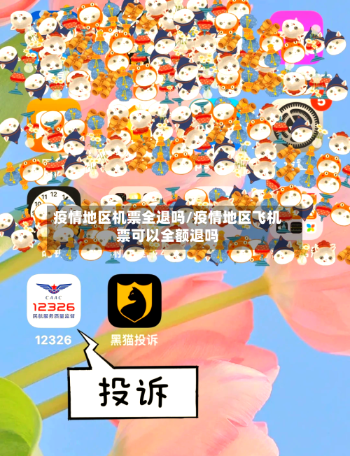 疫情地区机票全退吗/疫情地区飞机票可以全额退吗-第1张图片