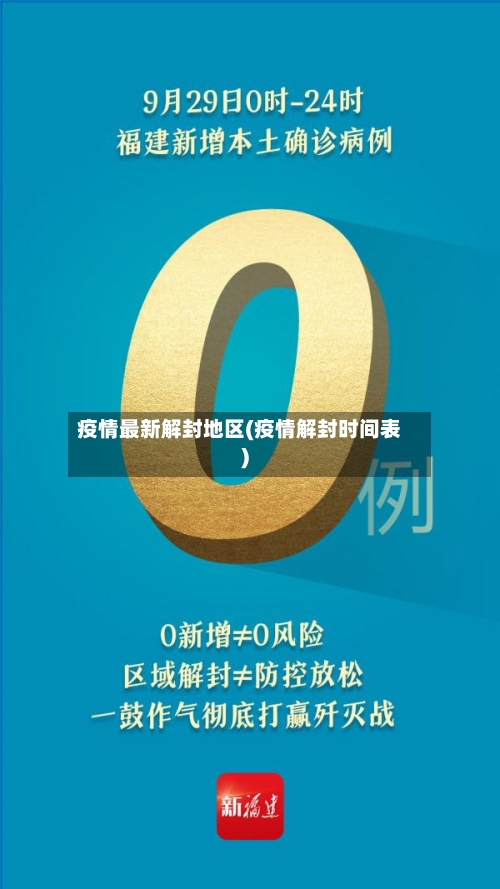 疫情最新解封地区(疫情解封时间表)-第2张图片